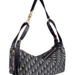 Christian Dior Medium D-Journey Bag M2417 Dark Blue